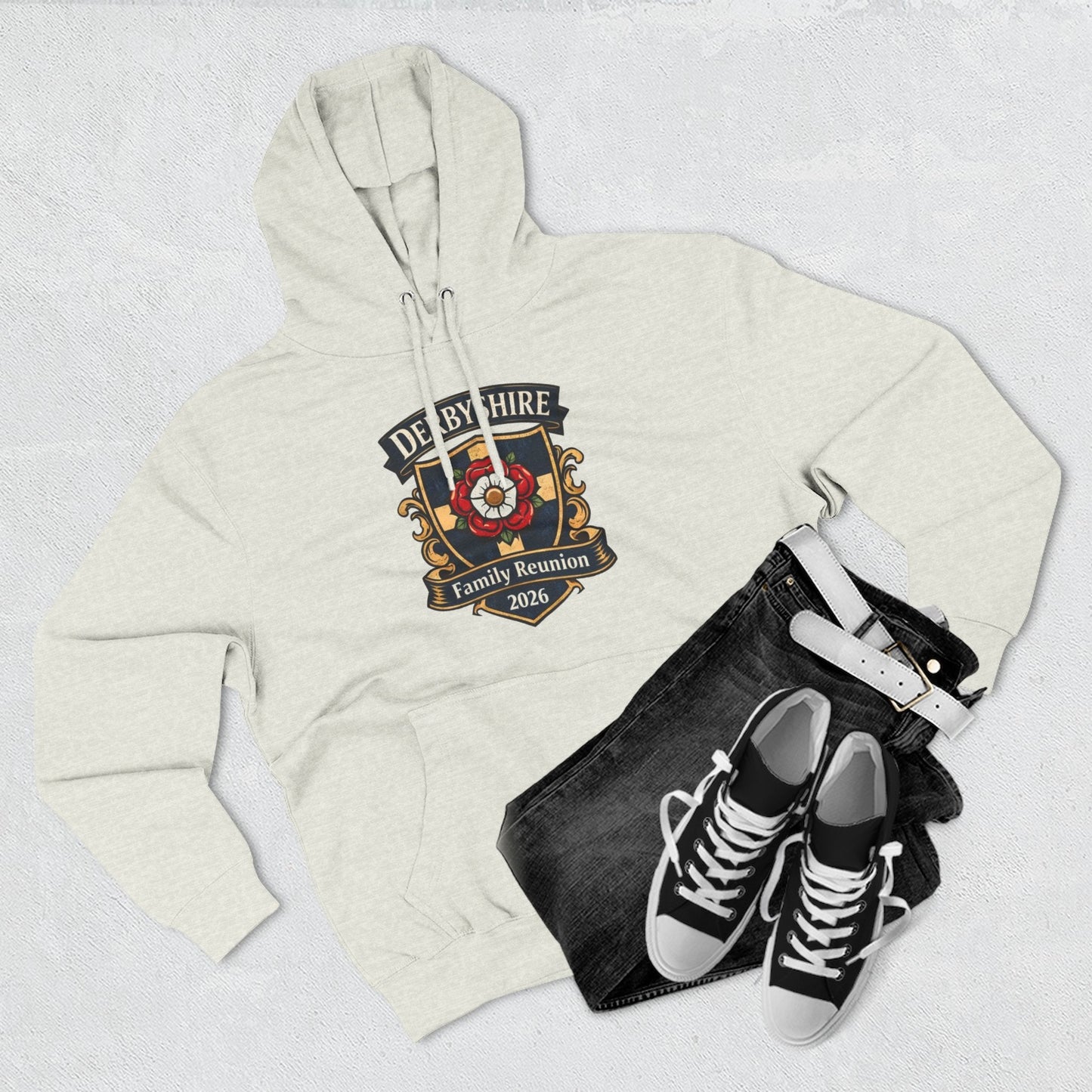 Derbyshire Family Reunion 2026 Hoodie Pullover - Fallon Gifts