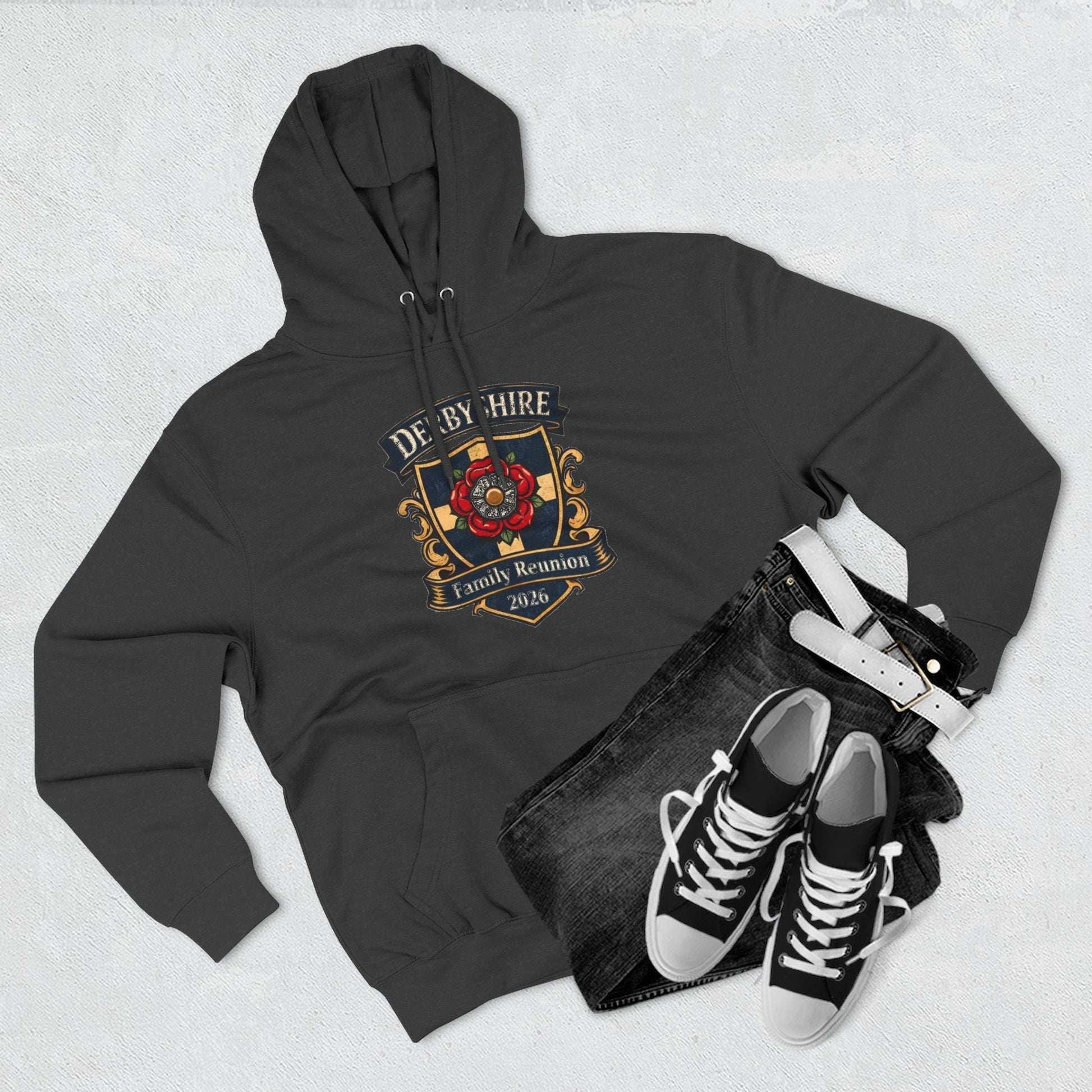 Derbyshire Family Reunion 2026 Hoodie Pullover - Fallon Gifts