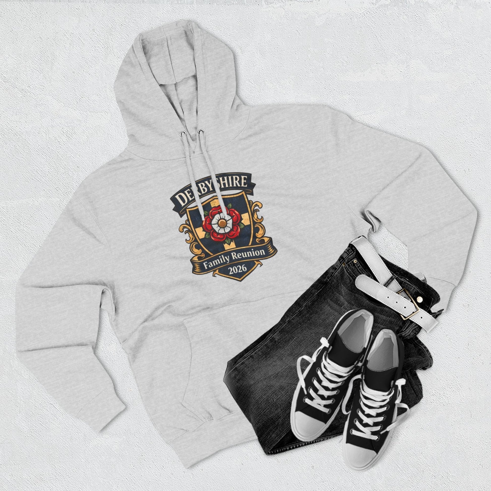 Derbyshire Family Reunion 2026 Hoodie Pullover - Fallon Gifts