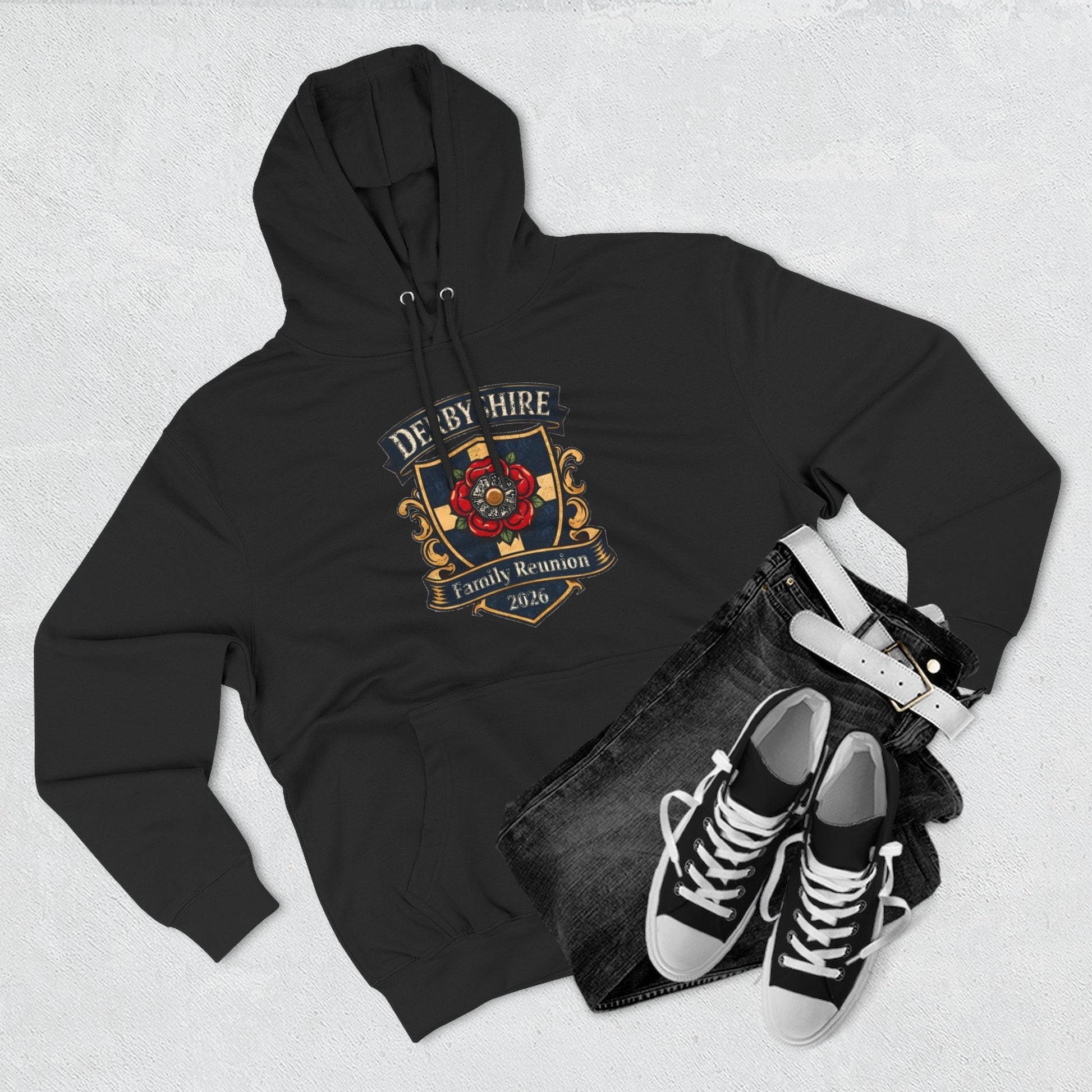Derbyshire Family Reunion 2026 Hoodie Pullover - Fallon Gifts