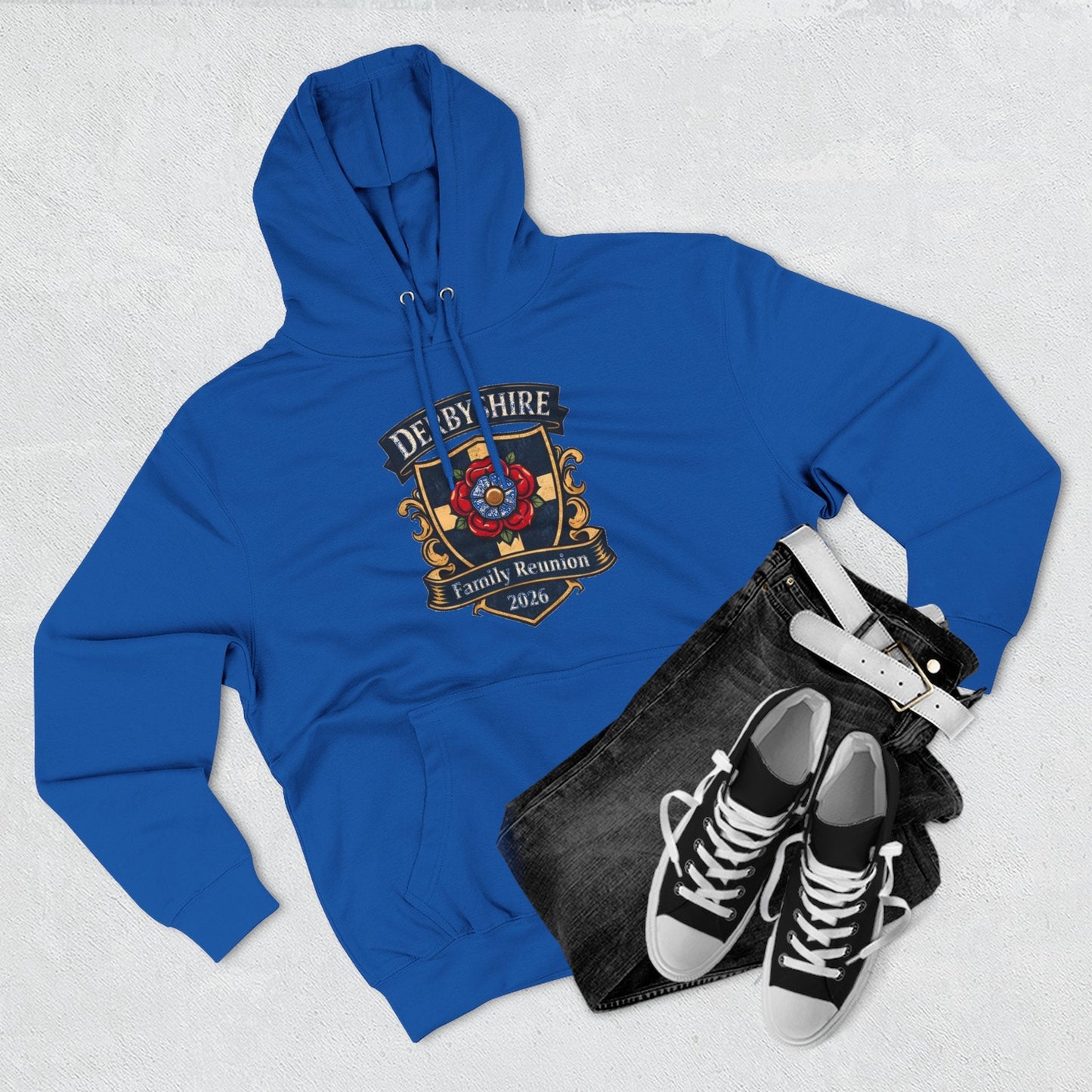 Derbyshire Family Reunion 2026 Hoodie Pullover - Fallon Gifts