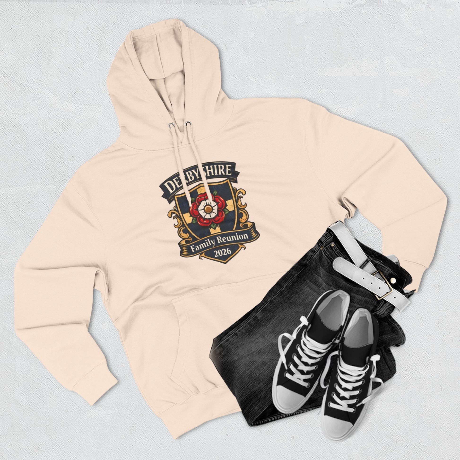 Derbyshire Family Reunion 2026 Hoodie Pullover - Fallon Gifts