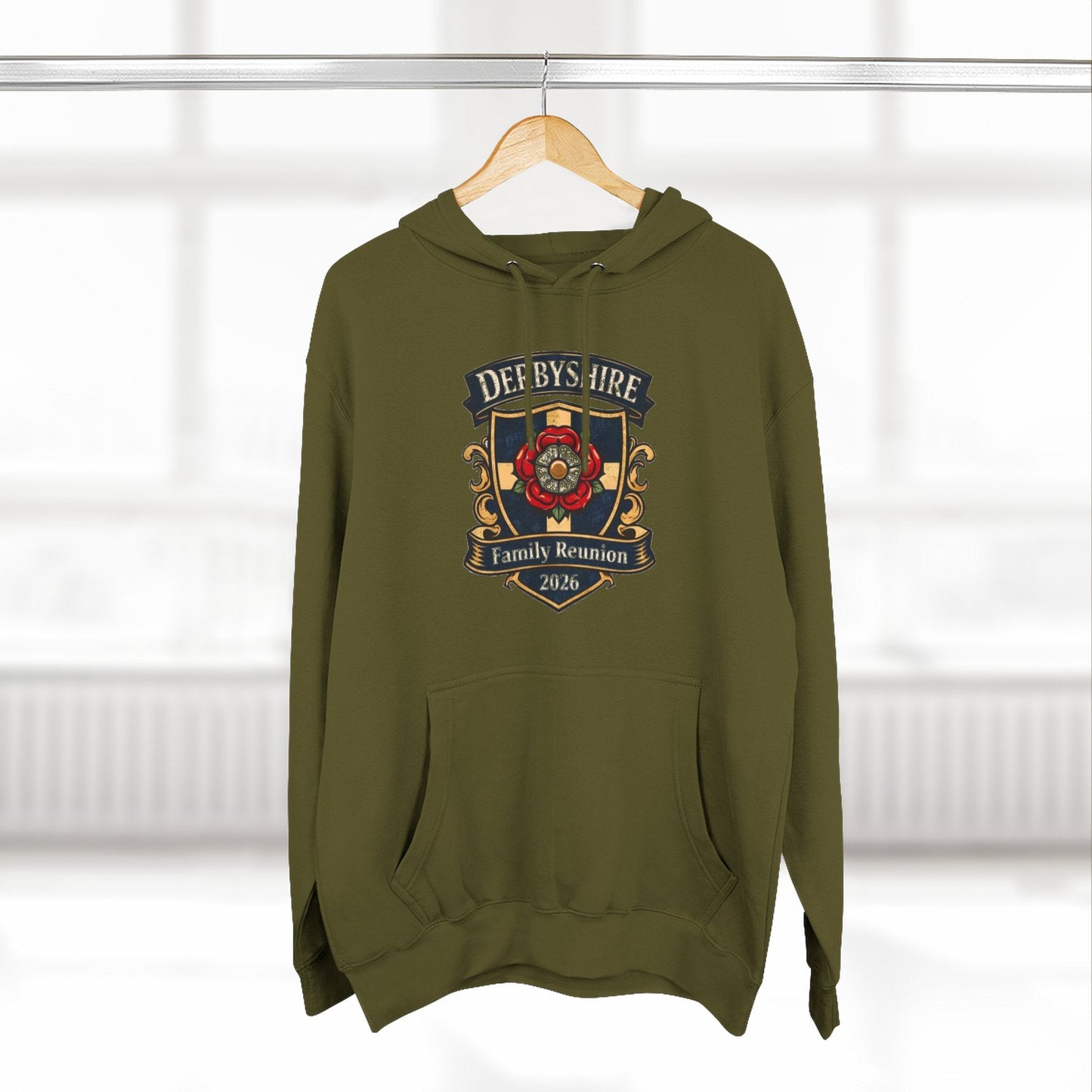 Derbyshire Family Reunion 2026 Hoodie Pullover - Fallon Gifts