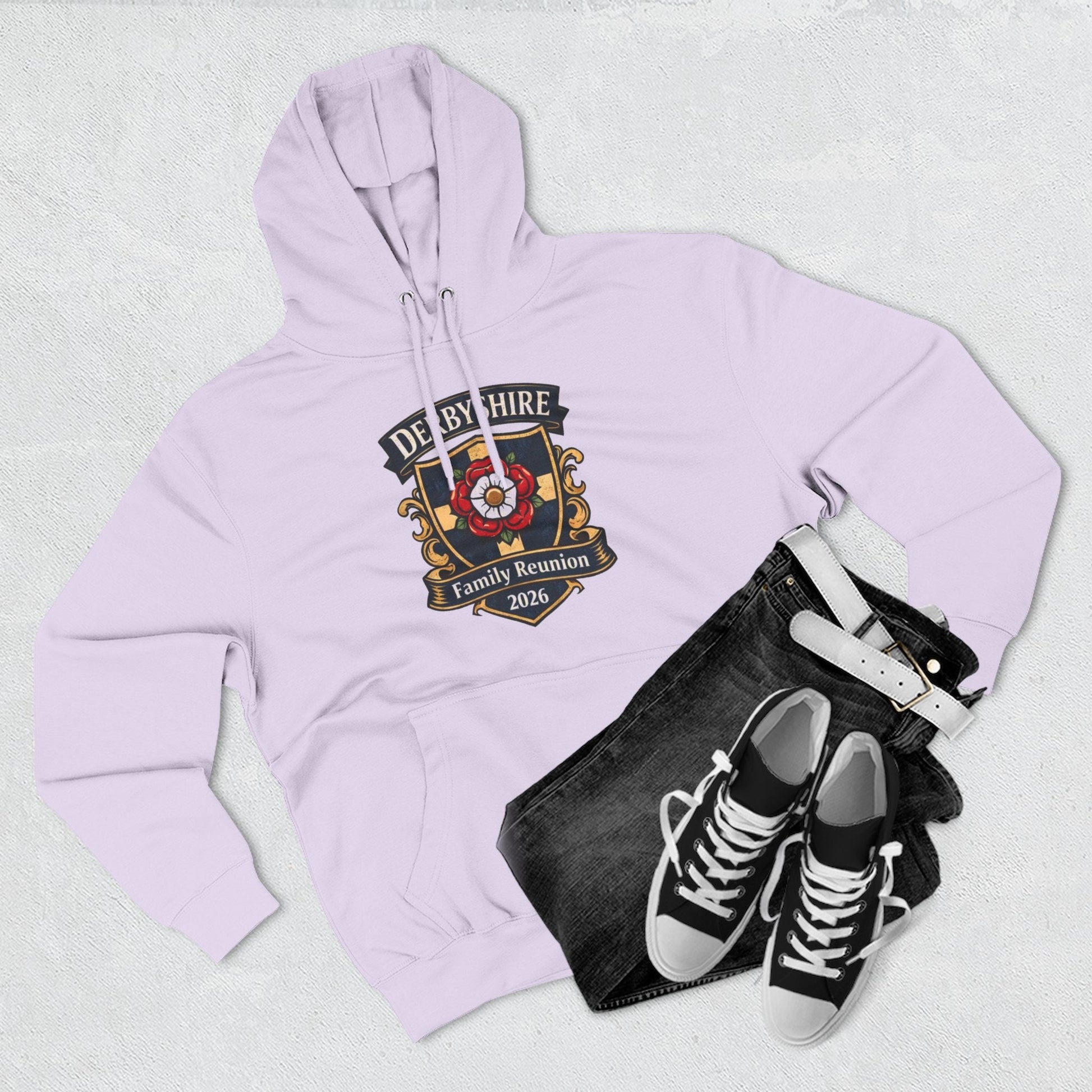 Derbyshire Family Reunion 2026 Hoodie Pullover - Fallon Gifts