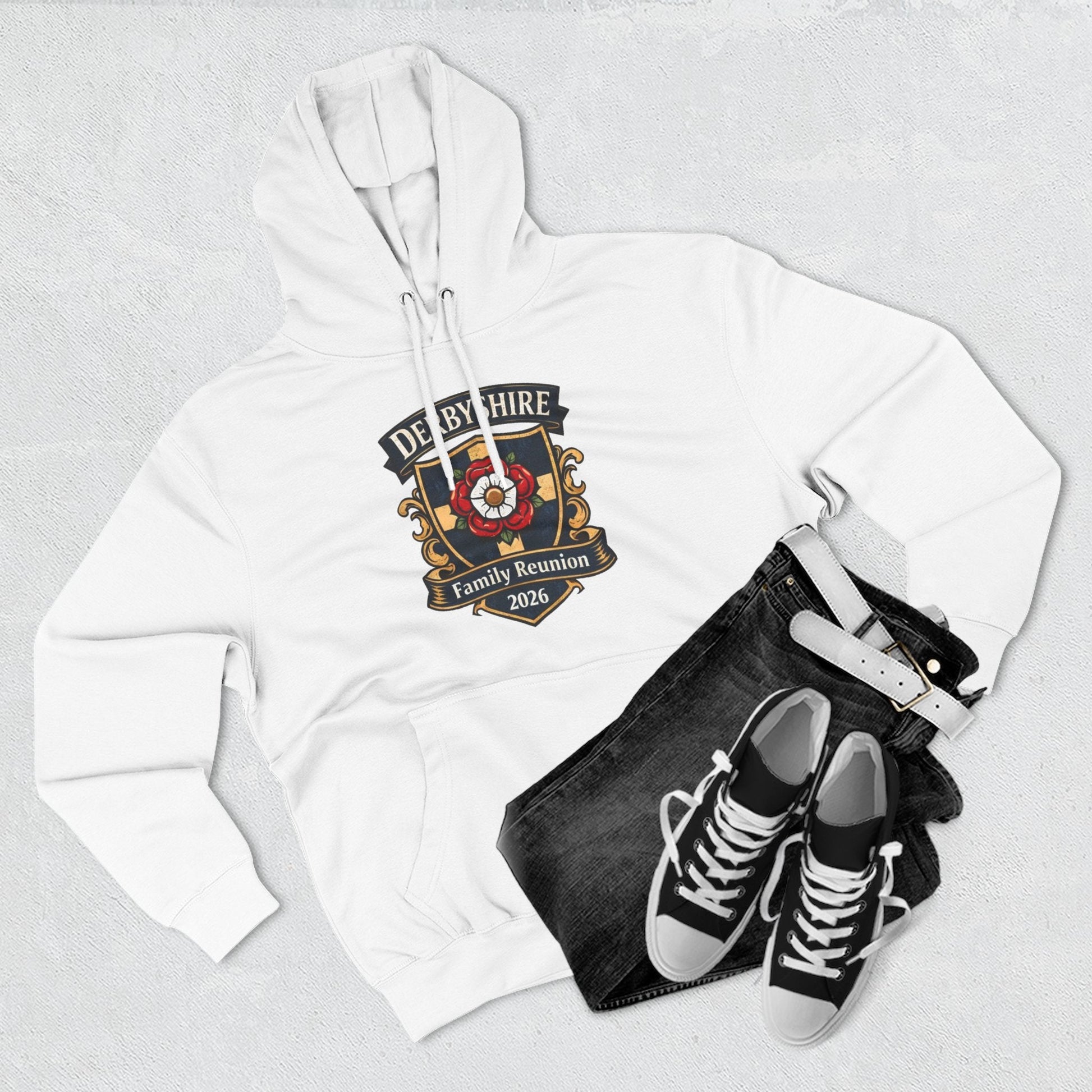 Derbyshire Family Reunion 2026 Hoodie Pullover - Fallon Gifts