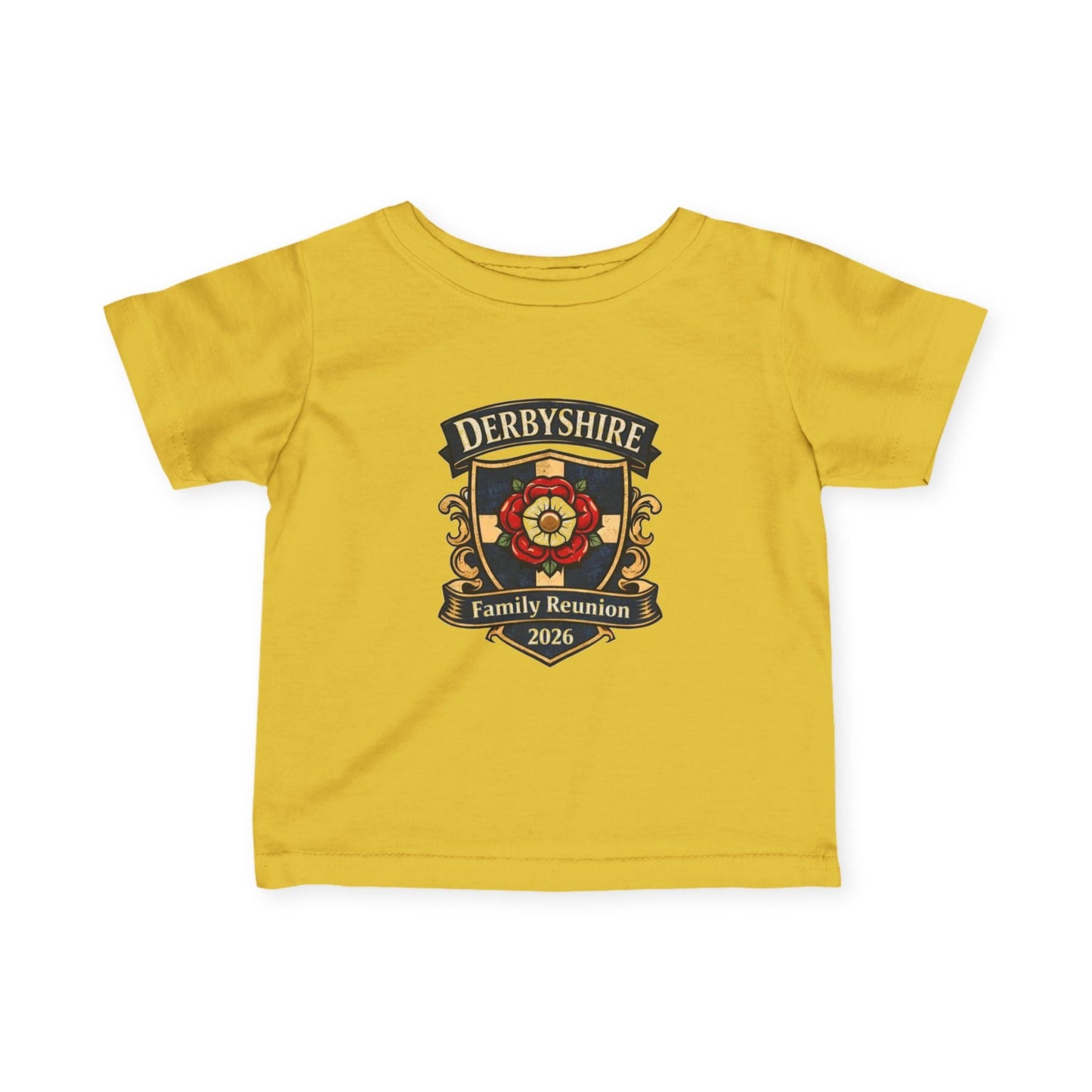Derbyshire Family Reunion 2026 Infant T-Shirt - Fallon Gifts