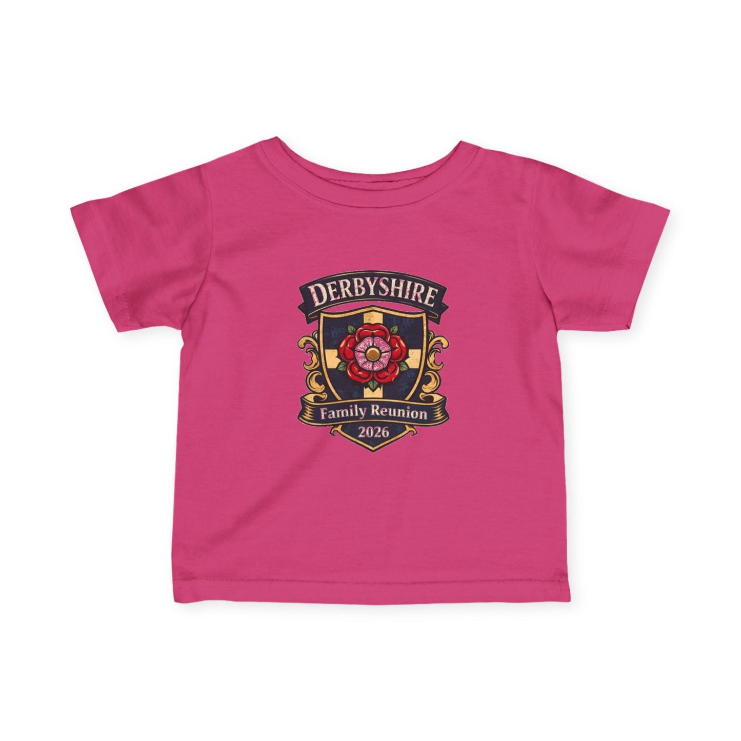 Derbyshire Family Reunion 2026 Infant T-Shirt - Fallon Gifts