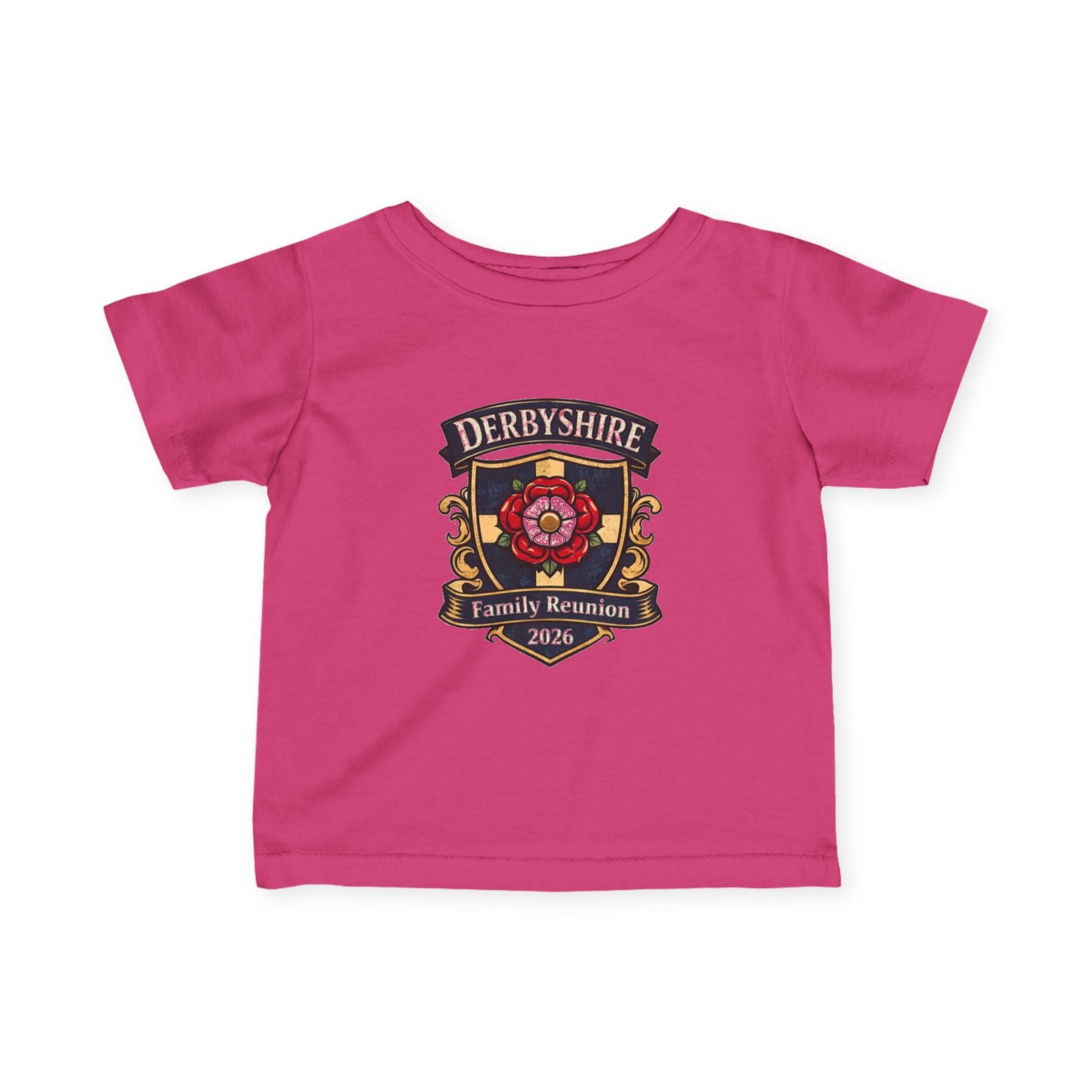 Derbyshire Family Reunion 2026 Infant T-Shirt - Fallon Gifts