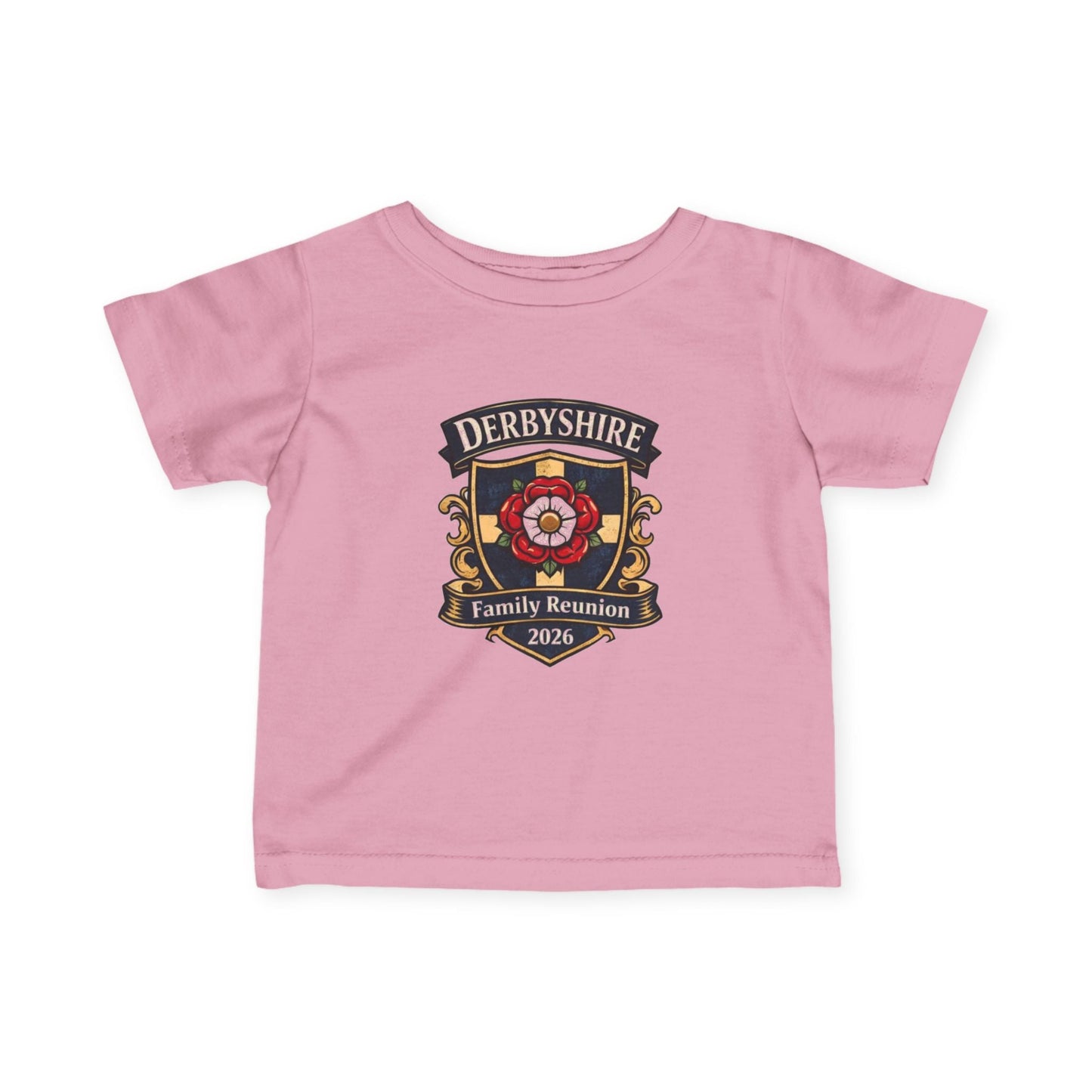 Derbyshire Family Reunion 2026 Infant T-Shirt - Fallon Gifts