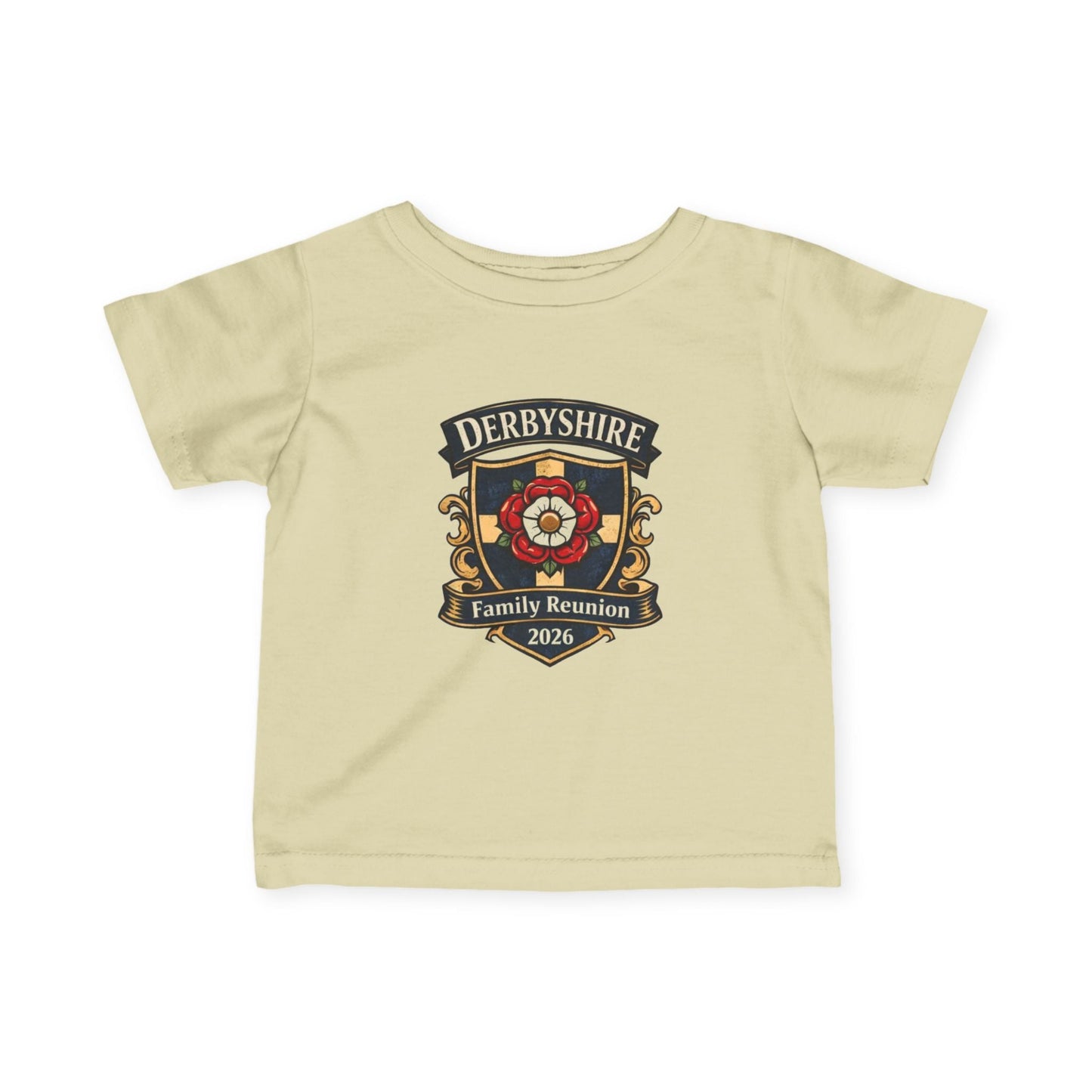 Derbyshire Family Reunion 2026 Infant T-Shirt - Fallon Gifts