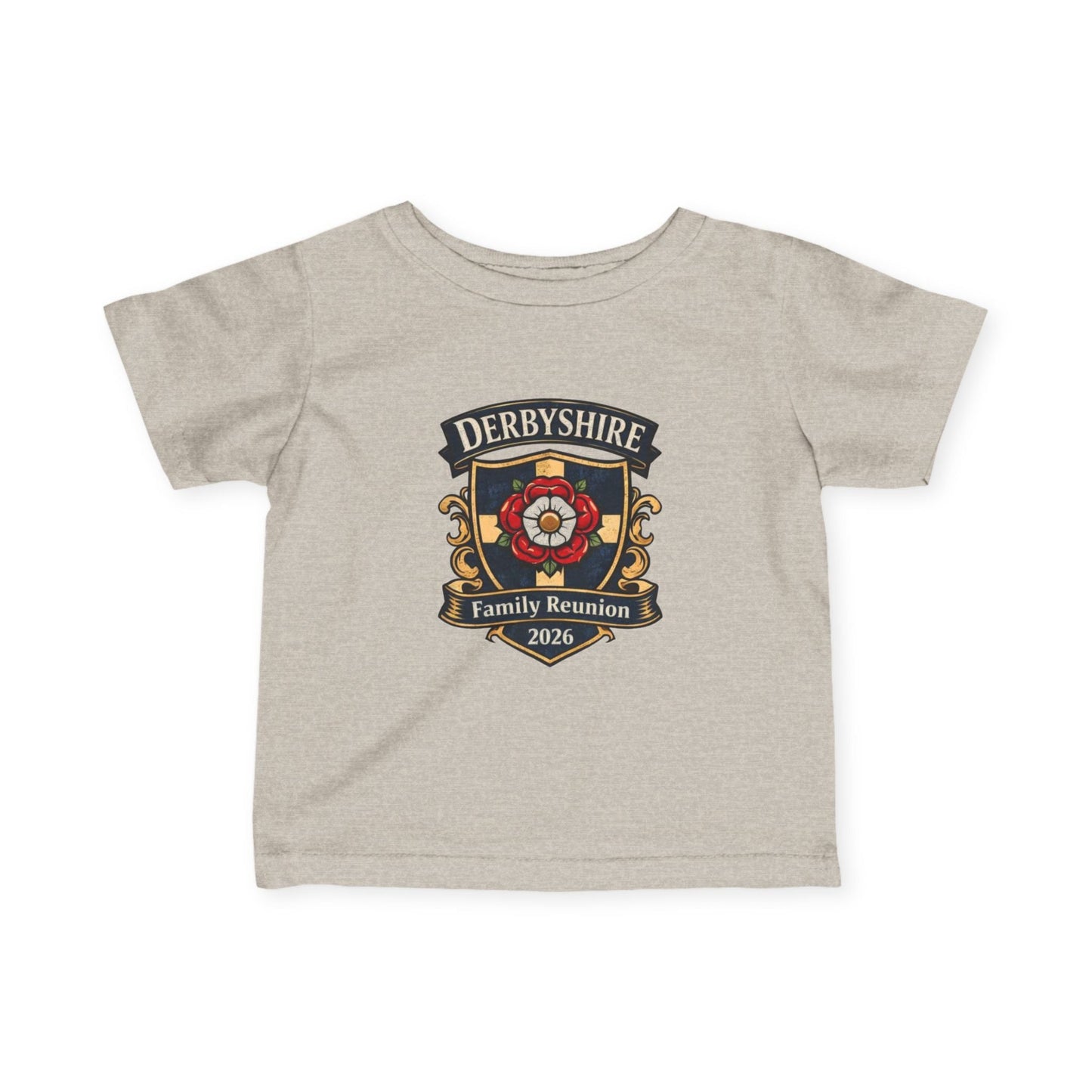 Derbyshire Family Reunion 2026 Infant T-Shirt - Fallon Gifts