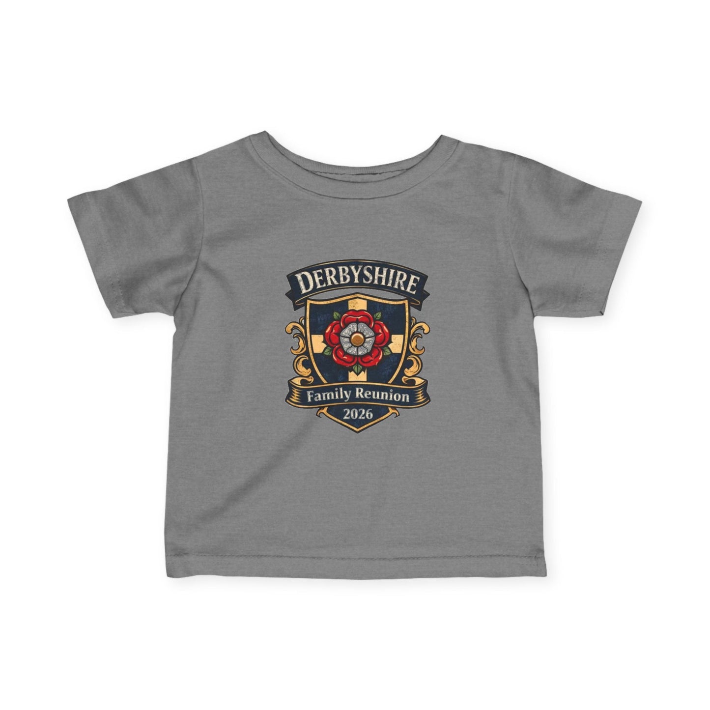 Derbyshire Family Reunion 2026 Infant T-Shirt - Fallon Gifts