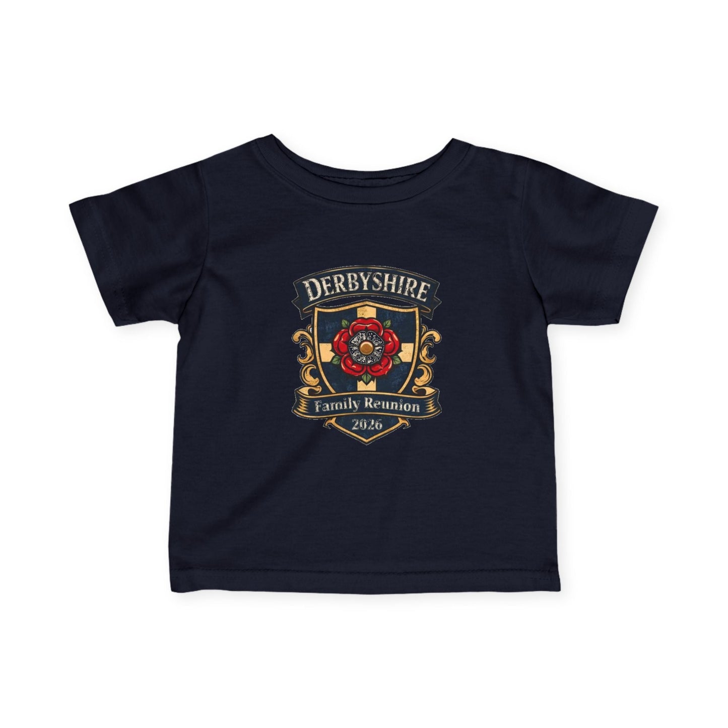 Derbyshire Family Reunion 2026 Infant T-Shirt - Fallon Gifts