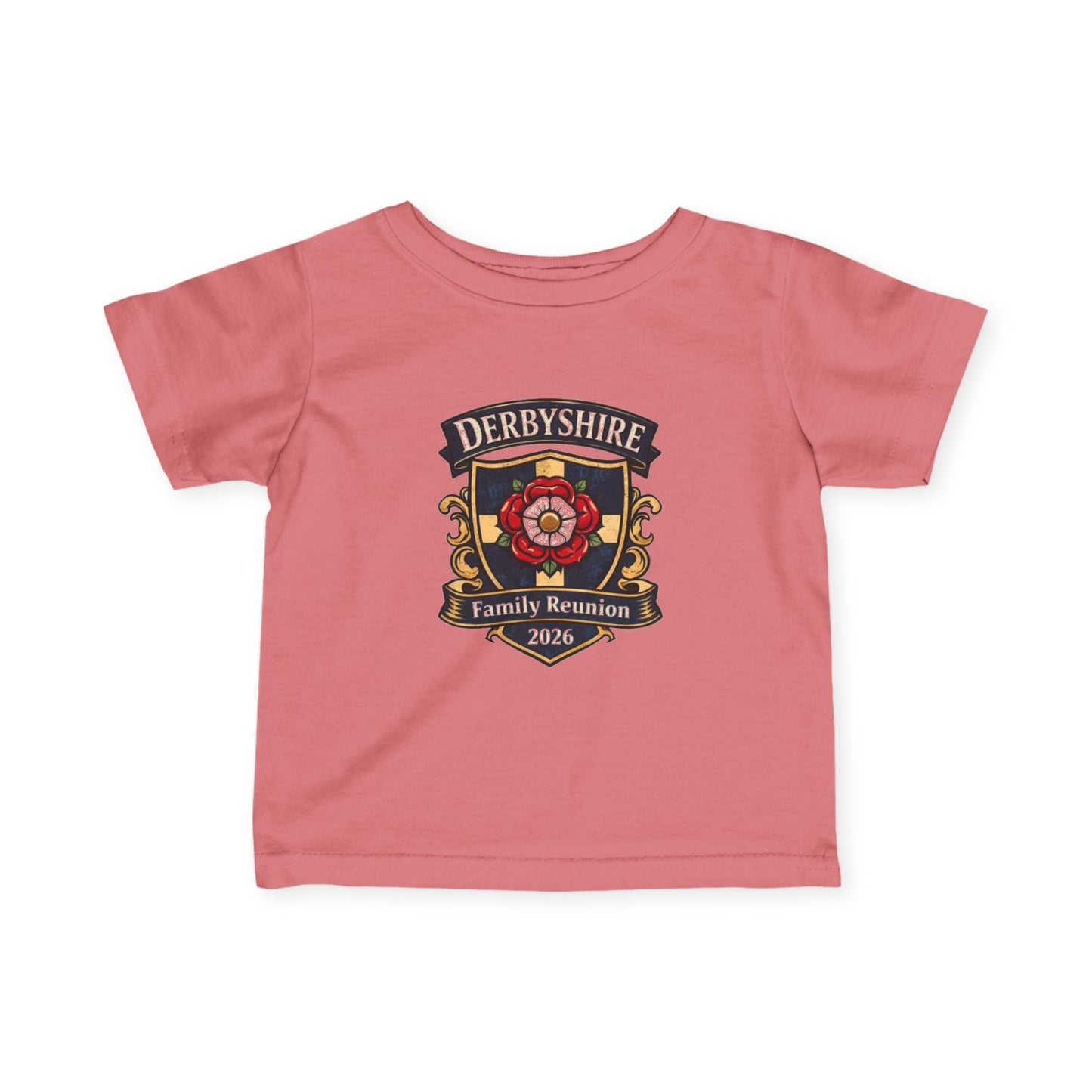 Derbyshire Family Reunion 2026 Infant T-Shirt - Fallon Gifts