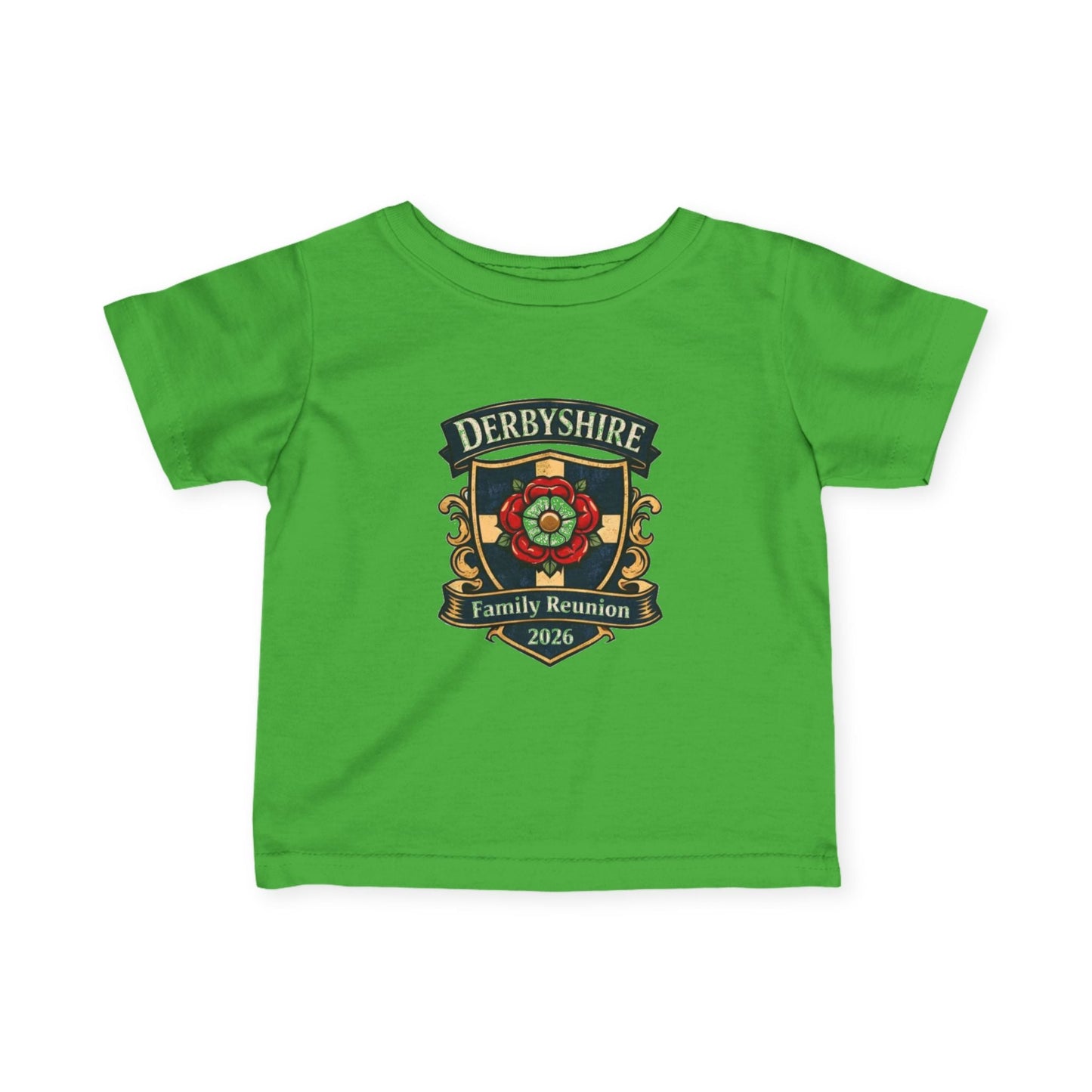 Derbyshire Family Reunion 2026 Infant T-Shirt - Fallon Gifts