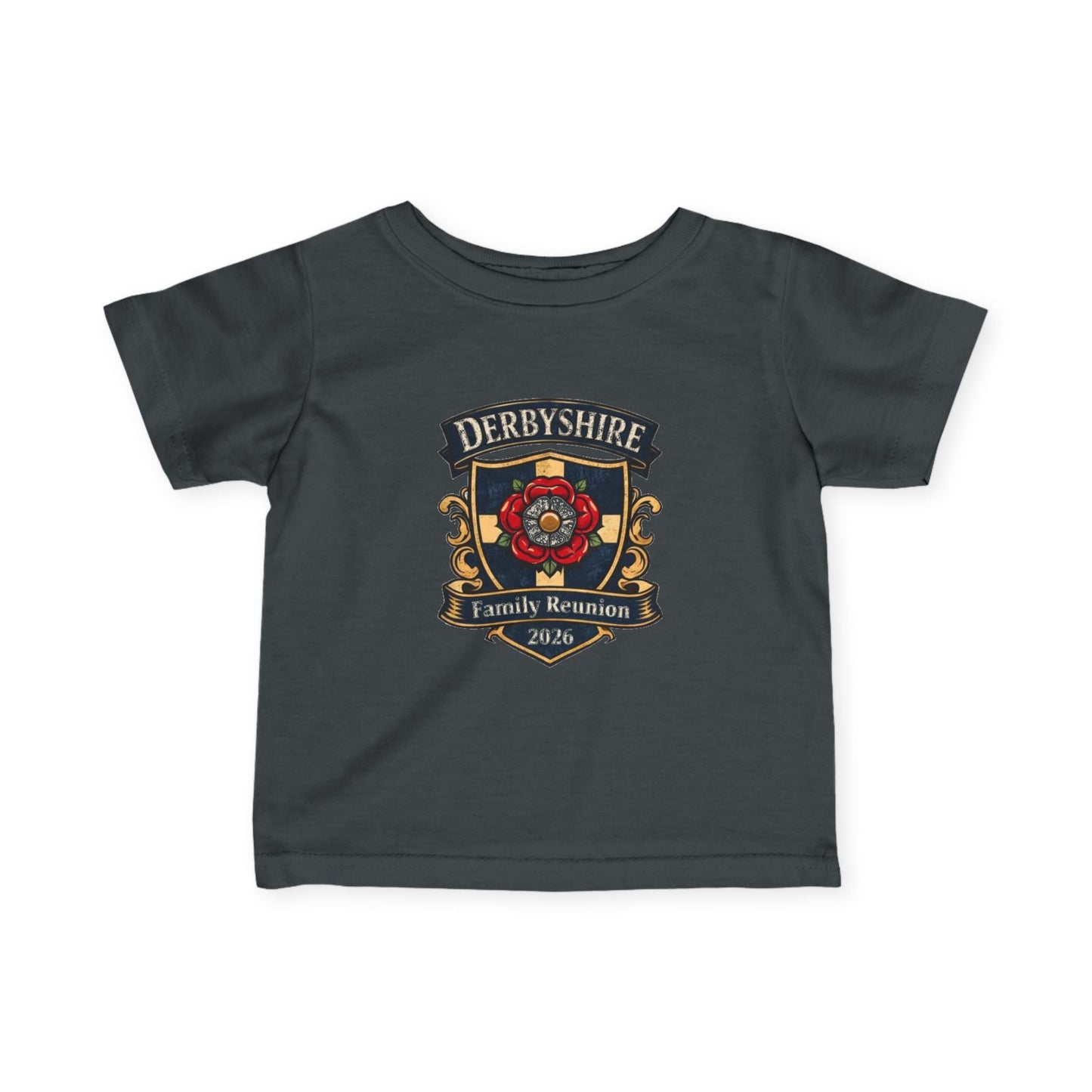 Derbyshire Family Reunion 2026 Infant T-Shirt - Fallon Gifts