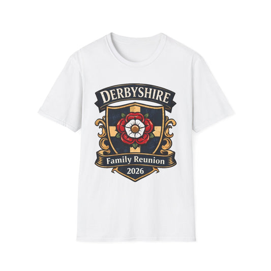 Derbyshire Family Reunion 2026 T-Shirt - Fallon Gifts