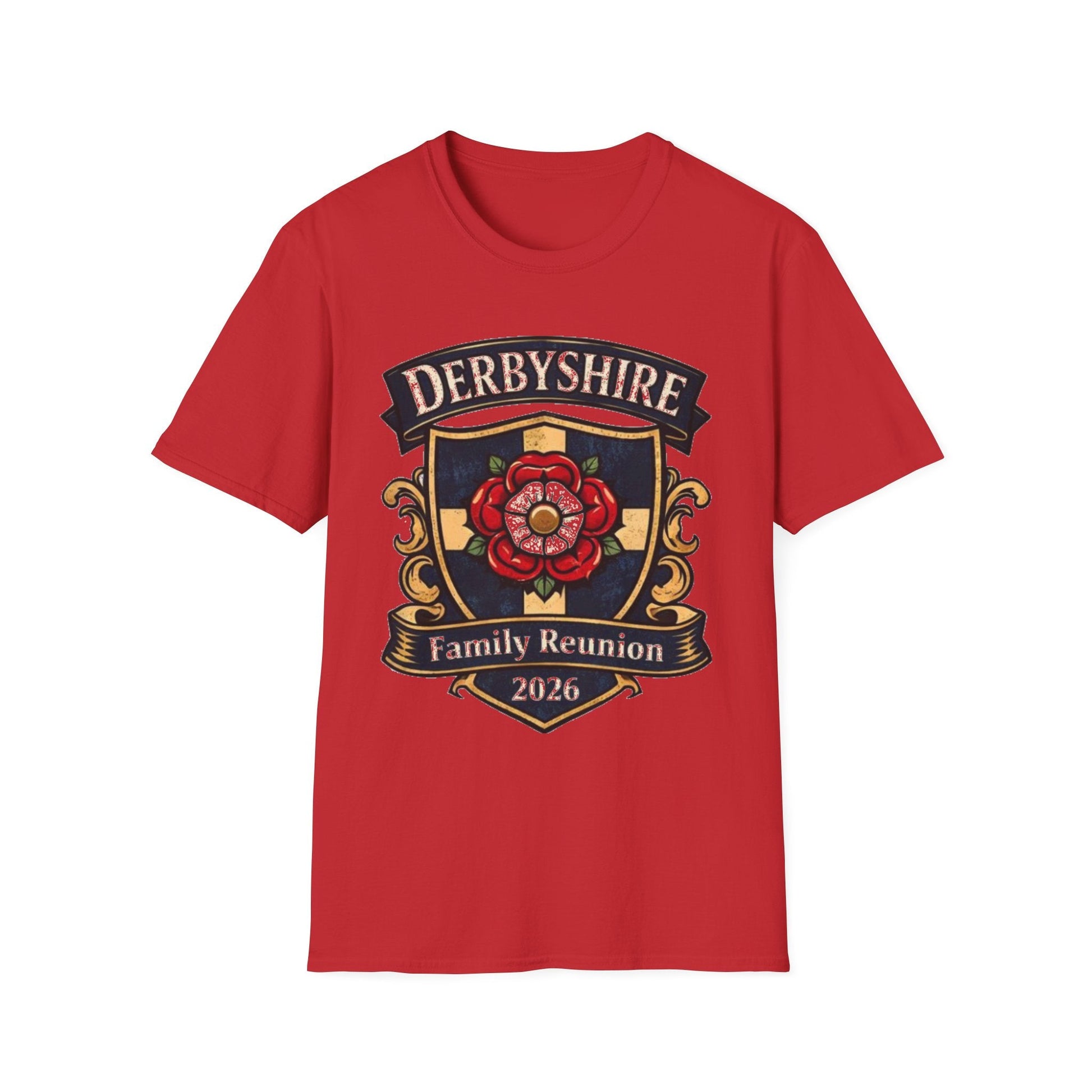 Derbyshire Family Reunion 2026 T-Shirt - Fallon Gifts