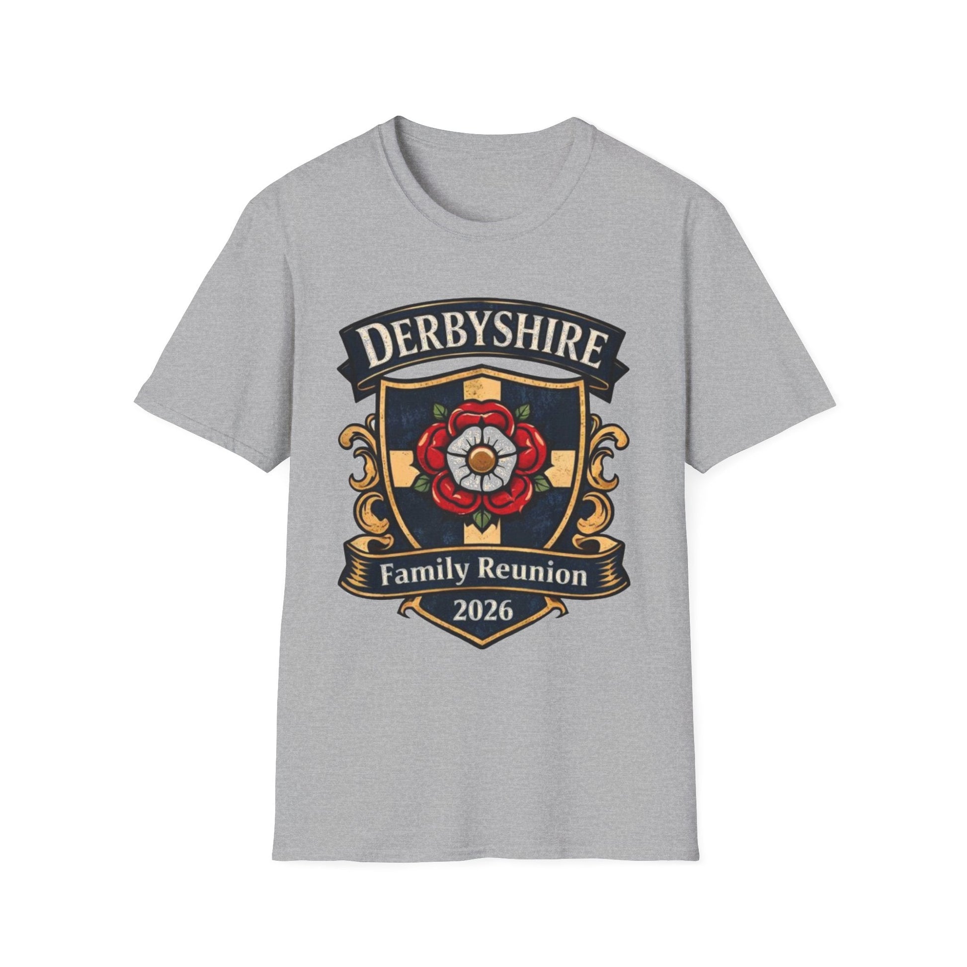 Derbyshire Family Reunion 2026 T-Shirt - Fallon Gifts
