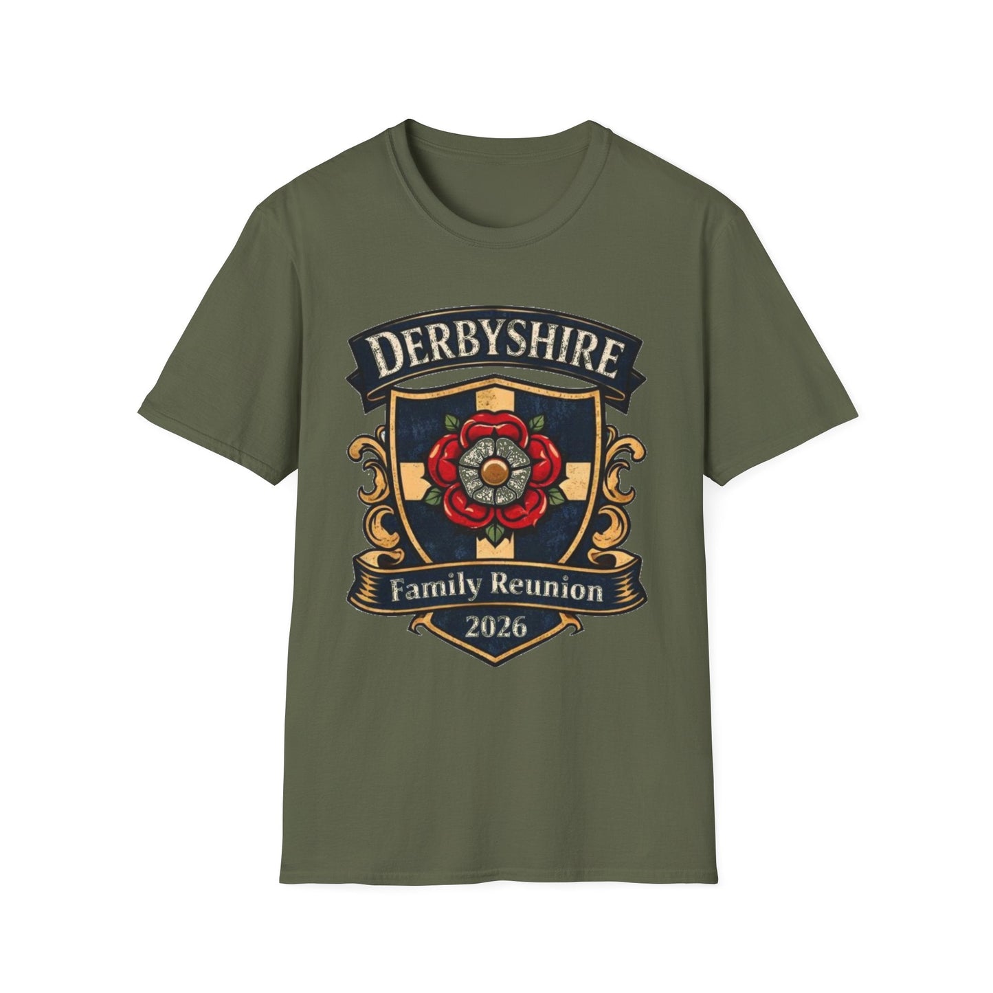 Derbyshire Family Reunion 2026 T-Shirt - Fallon Gifts