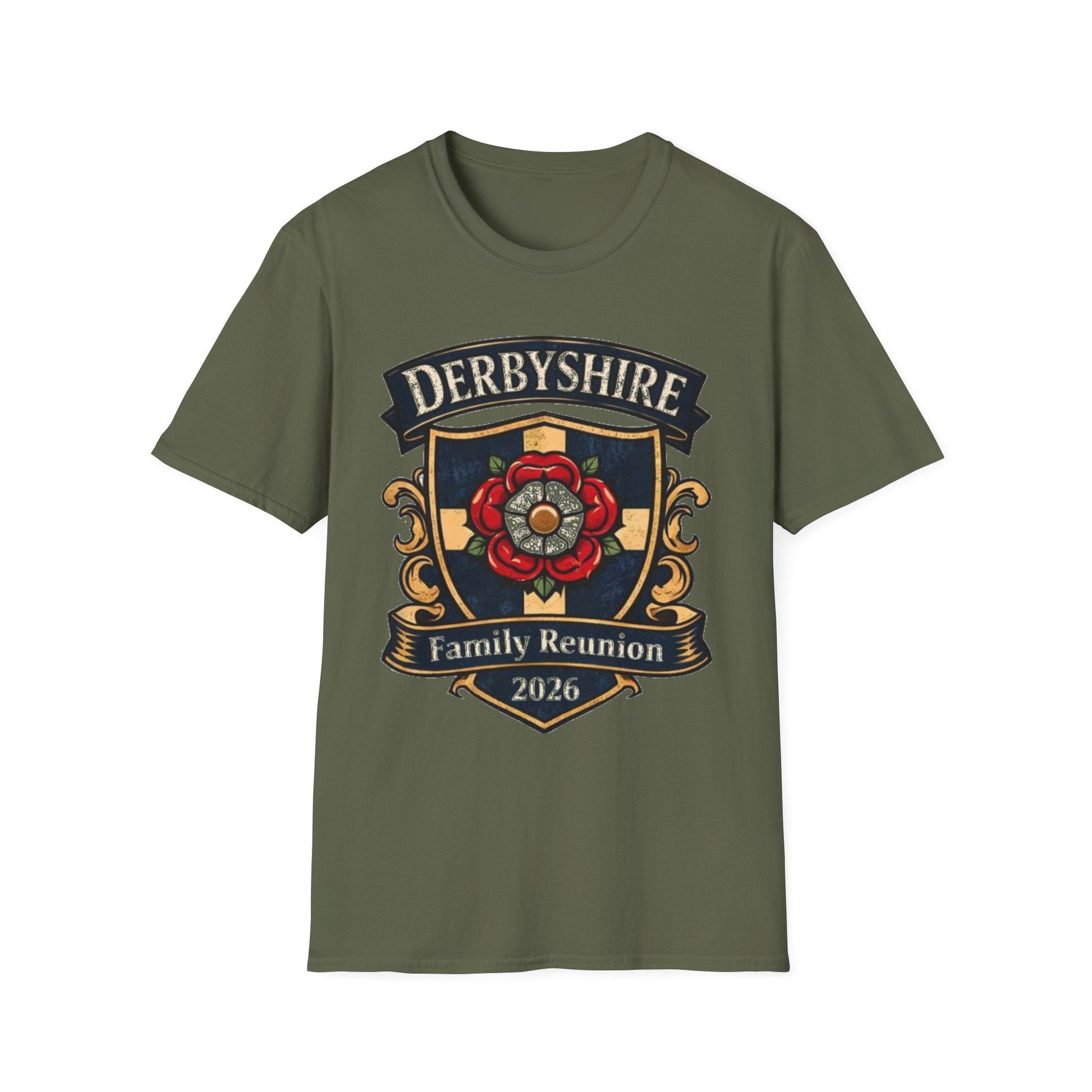 Derbyshire Family Reunion 2026 T-Shirt - Fallon Gifts