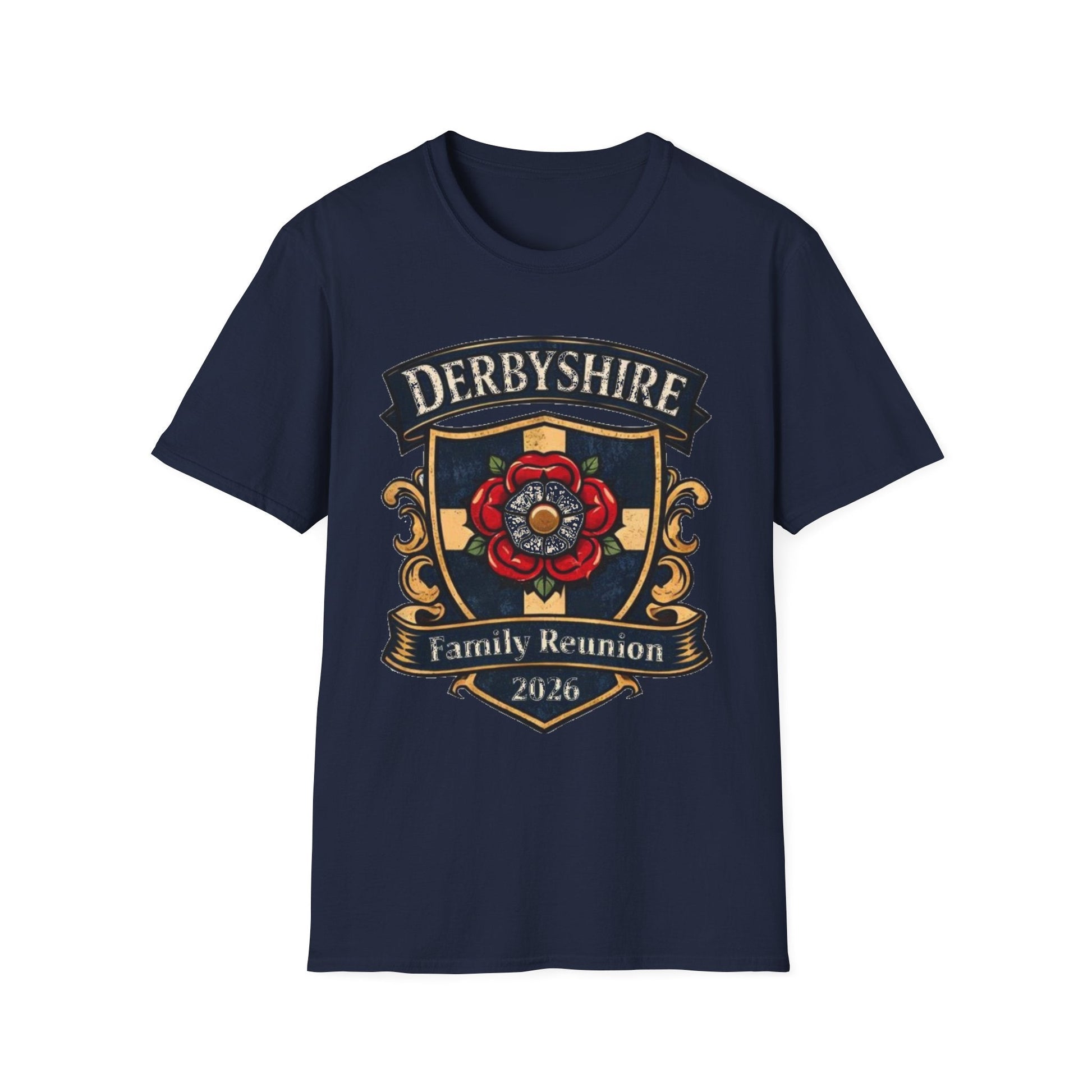 Derbyshire Family Reunion 2026 T-Shirt - Fallon Gifts