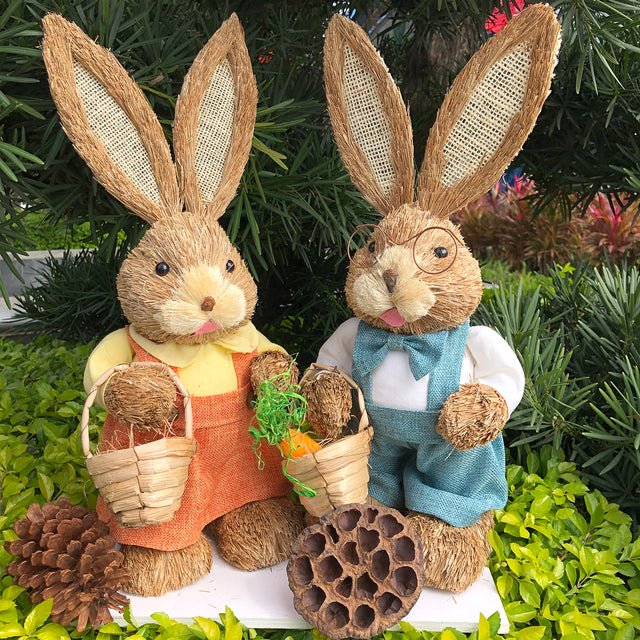 Easter Bunny Home Decor Ornament - Fallon Gifts
