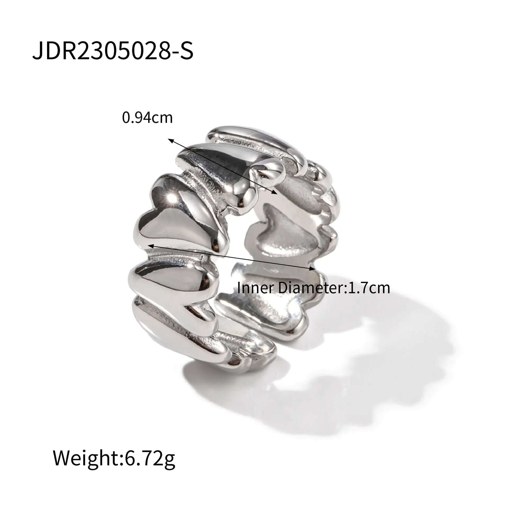 Elena Gold Plated Fashion Ring - Fallon Gifts