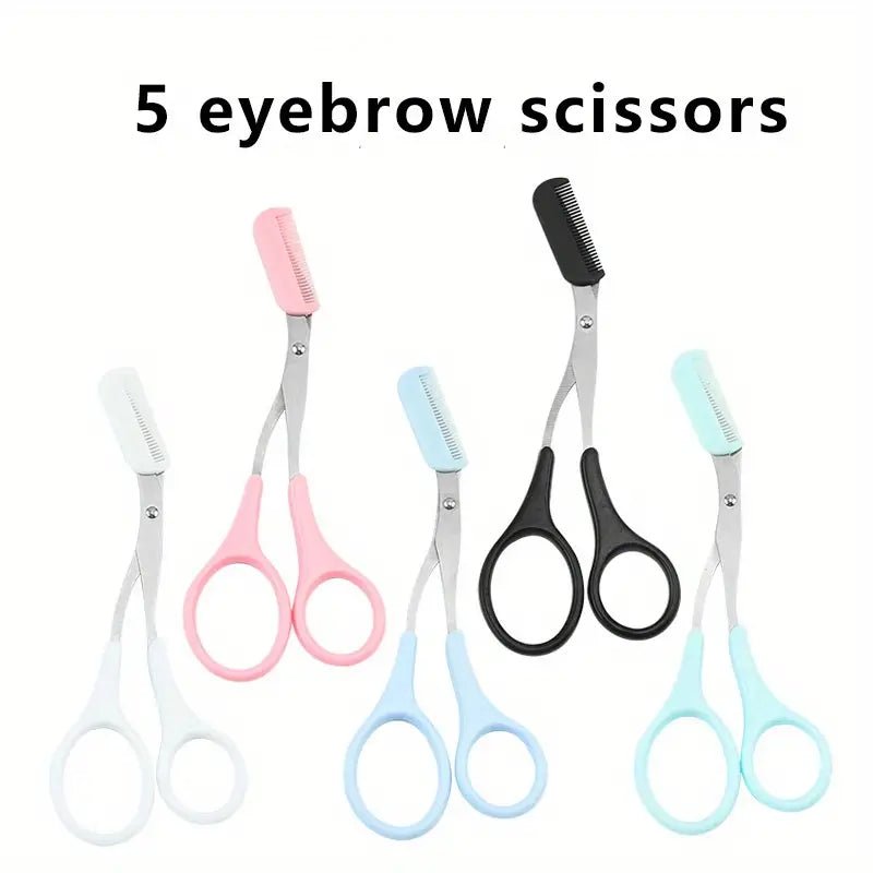 Eyebrow Scissors and Comb Grooming Set - Fallon Gifts