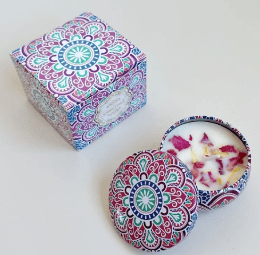 Floral Scented Candle - Fallon Gifts