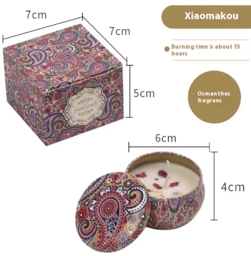 Floral Scented Candle - Fallon Gifts