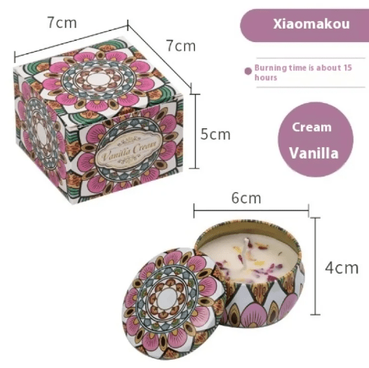 Floral Scented Candle - Fallon Gifts