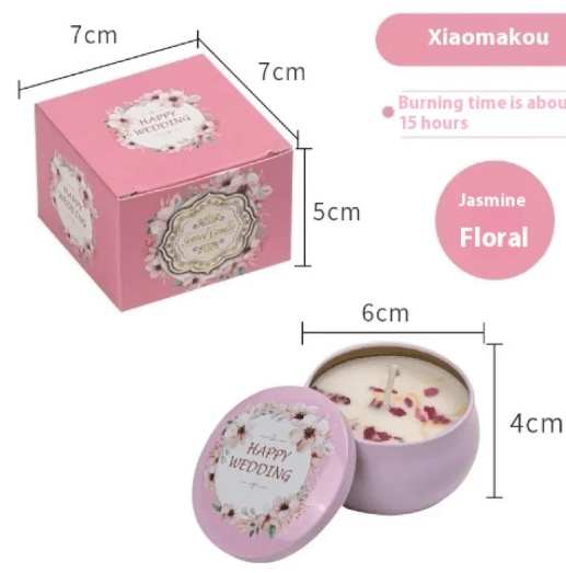 Floral Scented Candle - Fallon Gifts