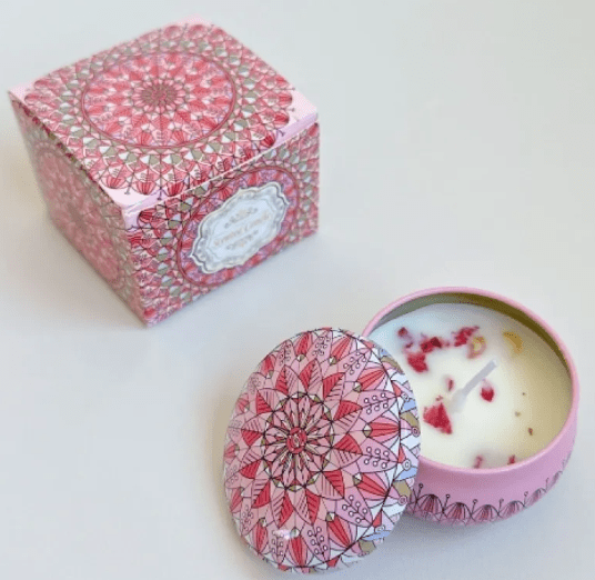 Floral Scented Candle - Fallon Gifts