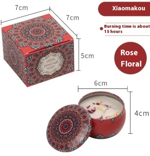 Floral Scented Candle - Fallon Gifts