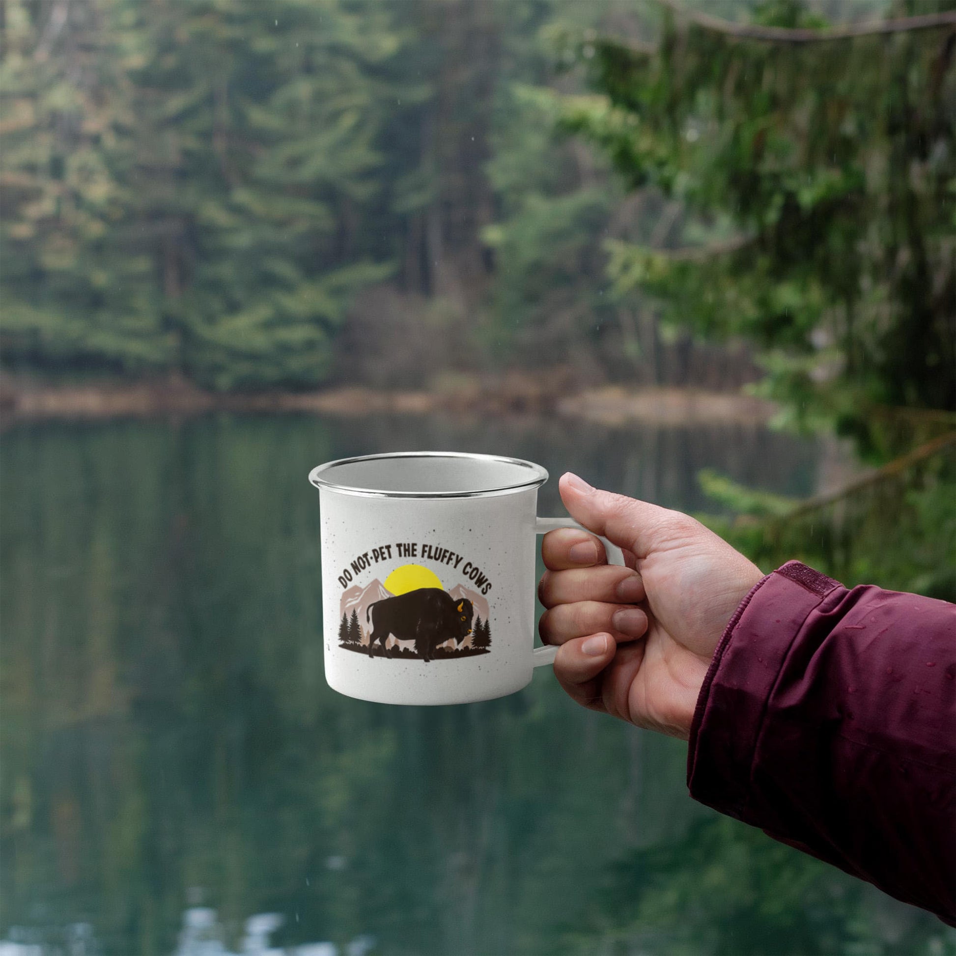 Fluffy Cows - Camping Mug - Fallon Gifts