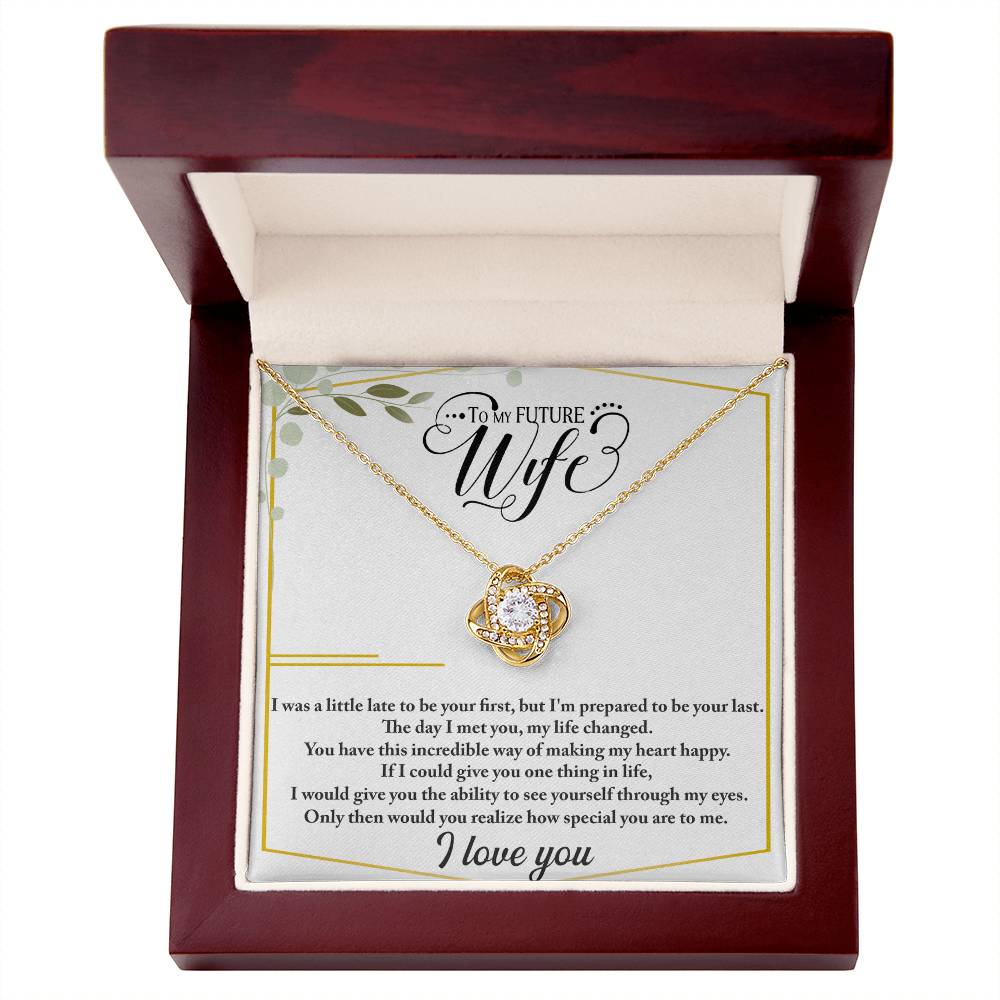 Future Wife - Love Knot Necklace - Fallon Gifts