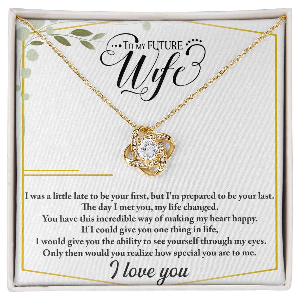 Future Wife - Love Knot Necklace - Fallon Gifts