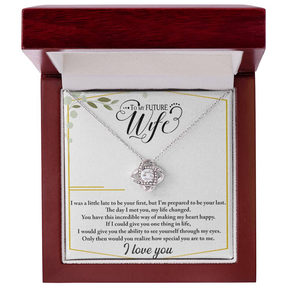Future Wife - Love Knot Necklace - Fallon Gifts