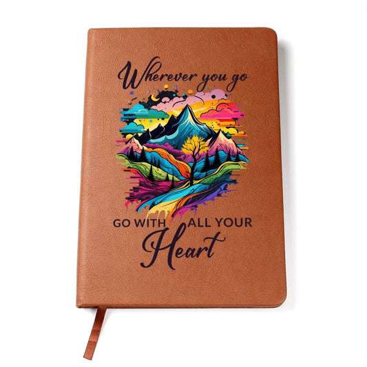 Go With All Your Heart - Journal - Fallon Gifts