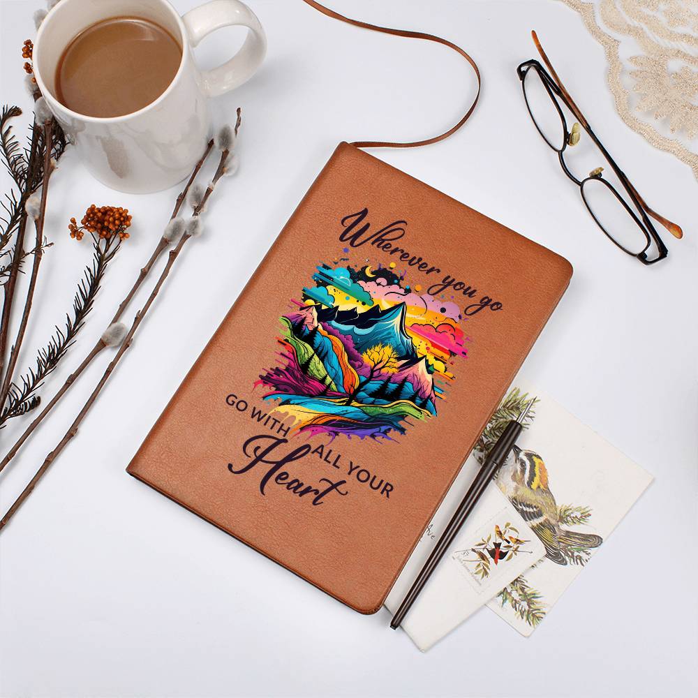Go With All Your Heart - Journal - Fallon Gifts