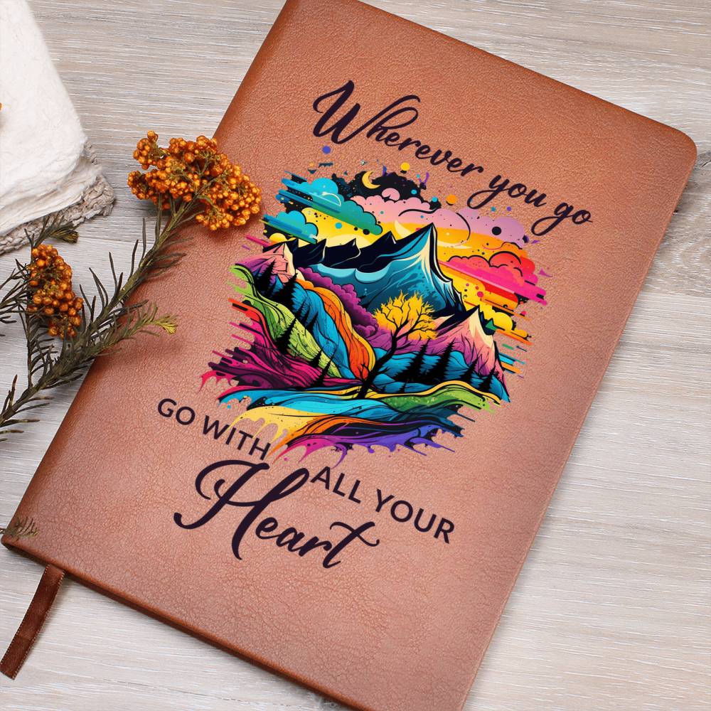 Go With All Your Heart - Journal - Fallon Gifts