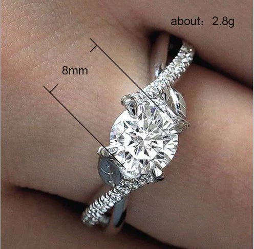 Hao Stone Ring - Round Fashion Ring - Fallon Gifts