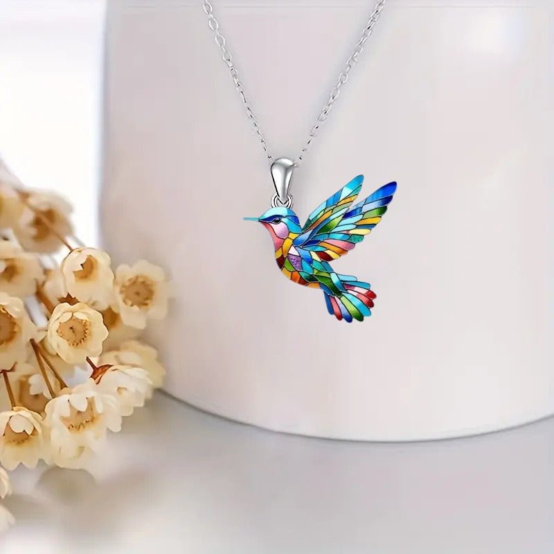 Hummingbird Earrings & Necklace 3 - Piece Set - Fallon Gifts