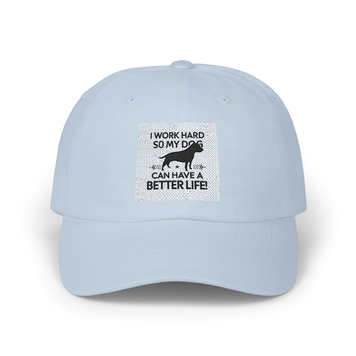 I Work Hard So My Dog Baseball Cap - Fallon Gifts