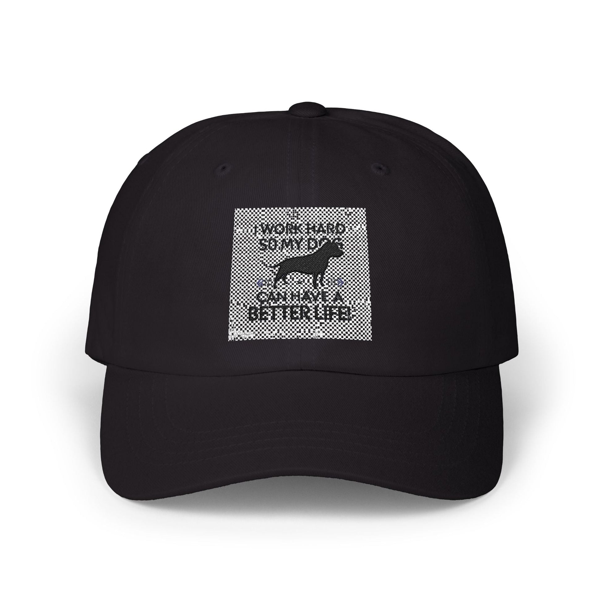 I Work Hard So My Dog Baseball Cap - Fallon Gifts