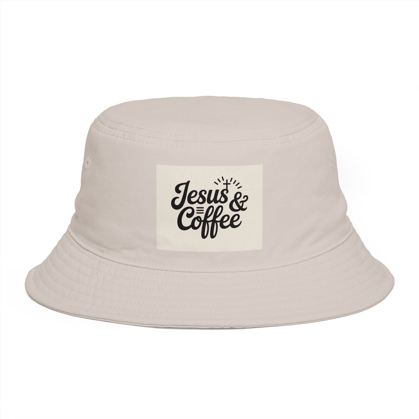 Jesus and Coffee Brown Faith - Inspired Bucket Hat - Fallon Gifts
