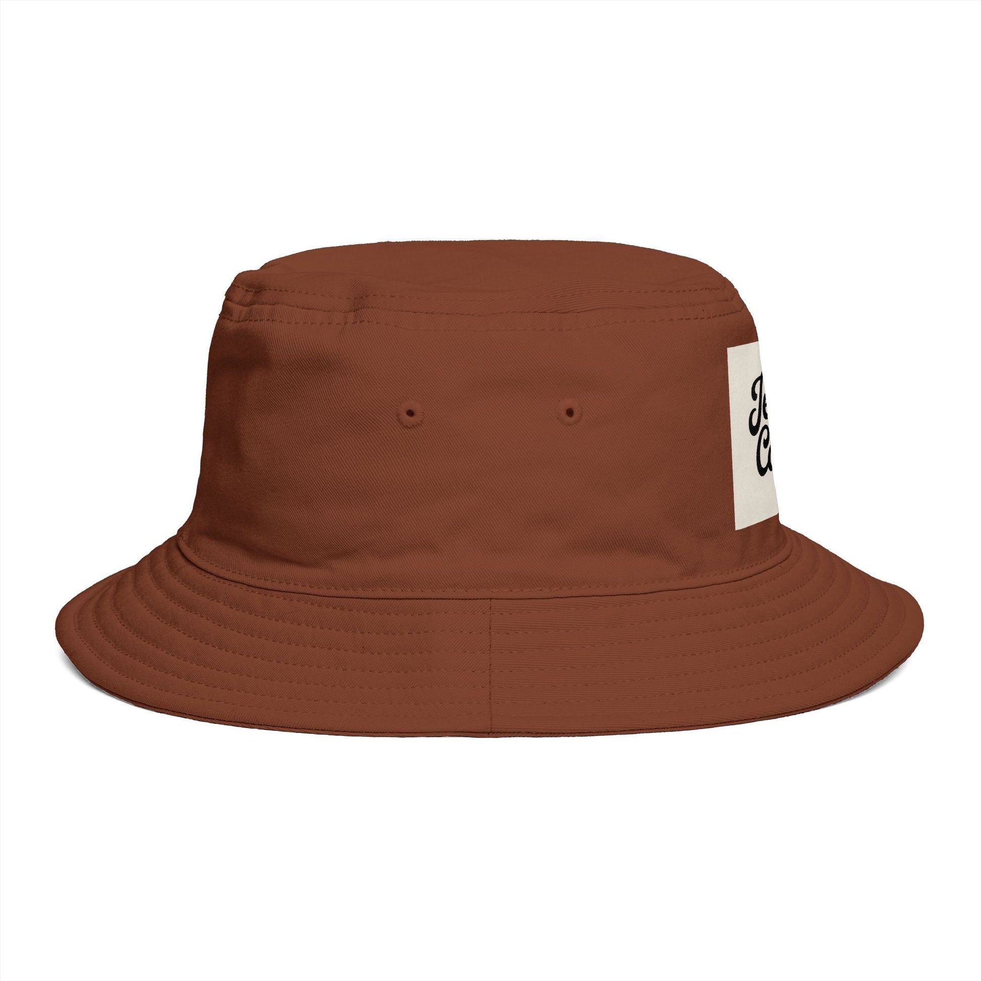 Jesus and Coffee Brown Faith - Inspired Bucket Hat - Fallon Gifts