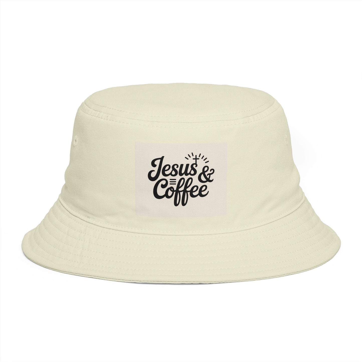 Jesus and Coffee Brown Faith - Inspired Bucket Hat - Fallon Gifts