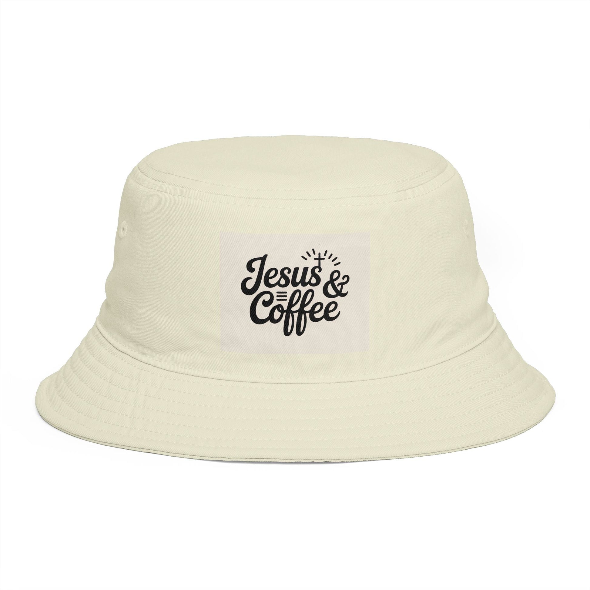 Jesus and Coffee Brown Faith - Inspired Bucket Hat - Fallon Gifts